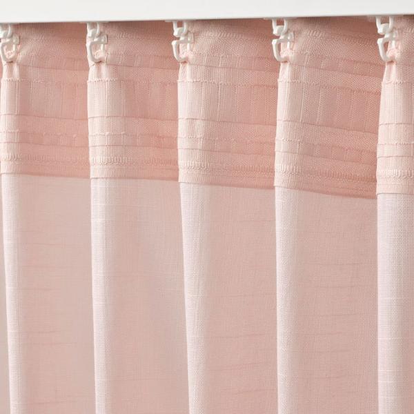 Шторы Ikea Silverlonn Розовый / Хлопок photo 3