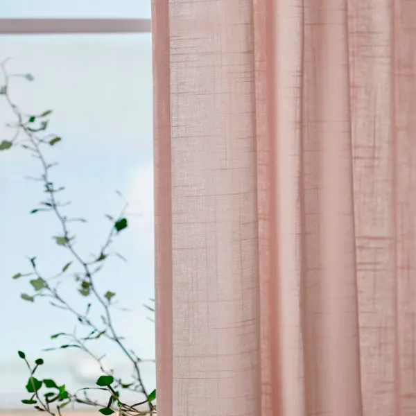 Шторы Ikea Silverlonn Розовый / Хлопок photo 5