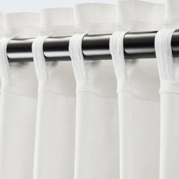 Шторы Ikea Silverlonn Белый / Хлопок photo 4