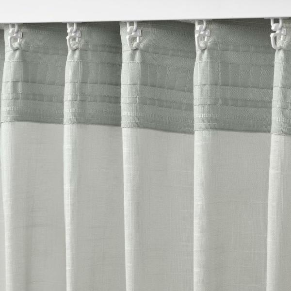Шторы Ikea Silverlonn Серый / Хлопок photo 2