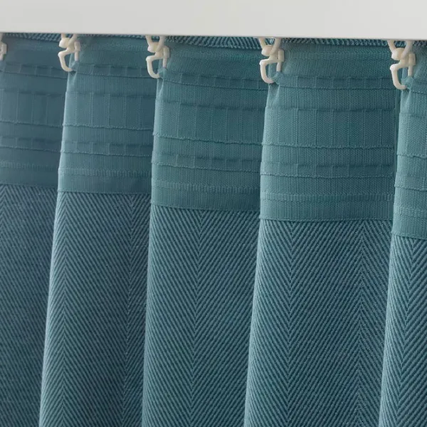 Шторы Ikea Tibast Синий / Хлопок photo 2