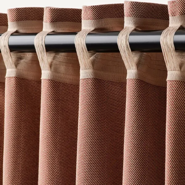 Шторы Ikea Tibast Красный / Хлопок photo 4