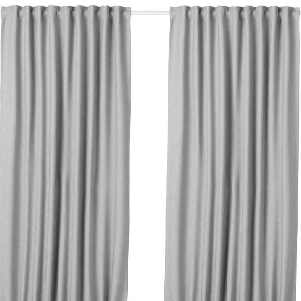 Шторы Ikea Vilborg Серый / Полиэстер photo 1