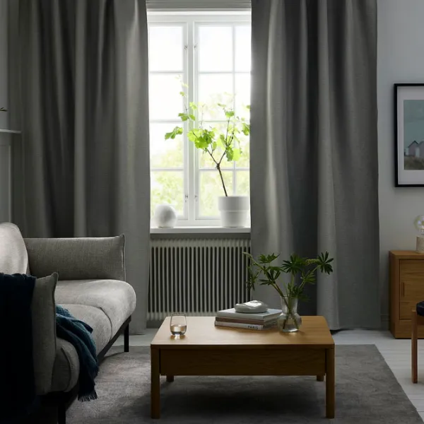 Шторы Ikea Vilborg Серый / Полиэстер photo 2