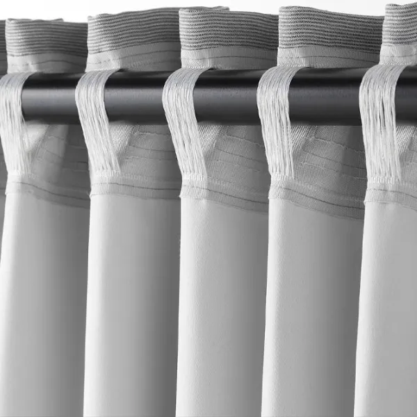 Шторы Ikea Vilborg Серый / Полиэстер photo 4