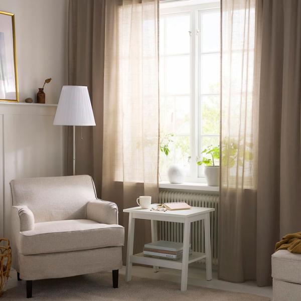 Шторы Ikea Vilborg Розовый / Полиэстер photo 5