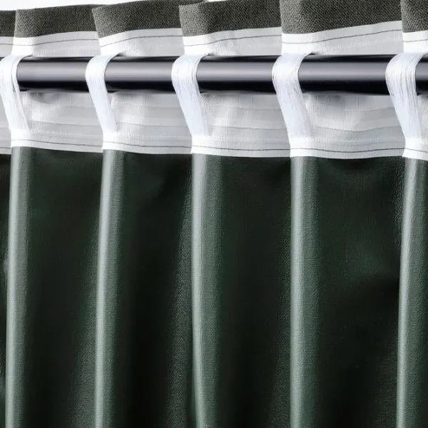 Шторы Ikea Rosenmandel Зеленый / Полиэстер photo 4