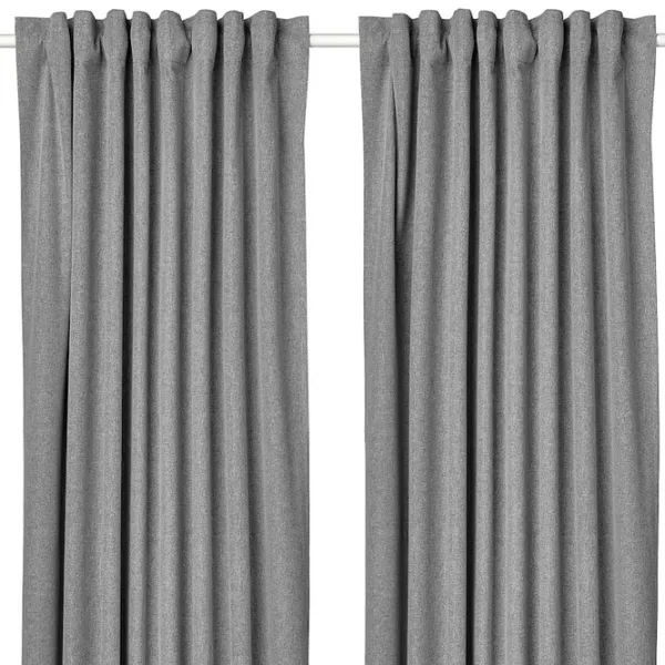 Шторы Ikea Rosenmandel Серый / Полиэстер photo 1