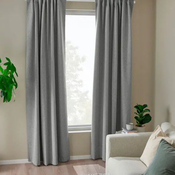 Шторы Ikea Rosenmandel Серый / Полиэстер photo 3