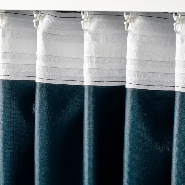 Шторы Ikea Rosenmandel Синий / Полиэстер photo 3