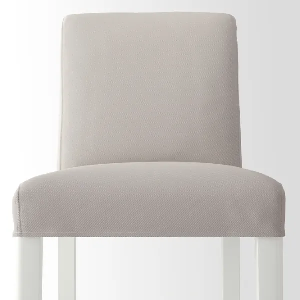 Scaun de bar Ikea Bergmund Textil / Lemn / Beige photo 4