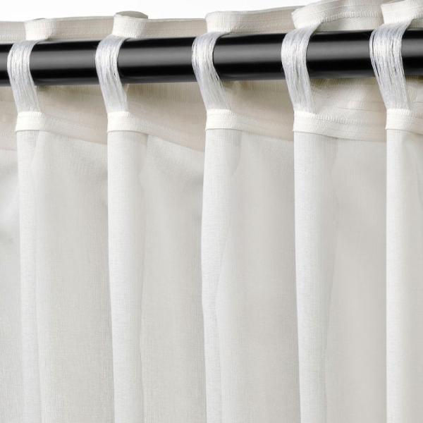 Шторы Ikea Rosenrobinia Белый / Полиэстер photo 5