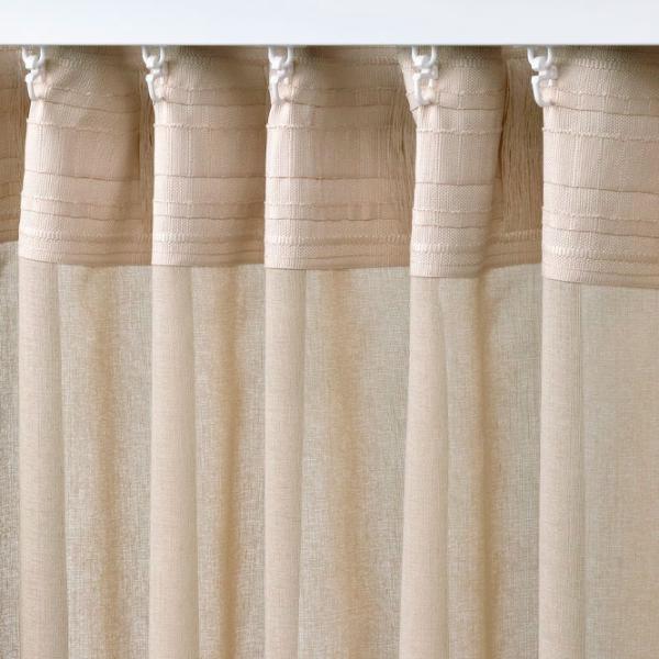 Шторы Ikea Rosenrobinia Бежевый / Полиэстер photo 3