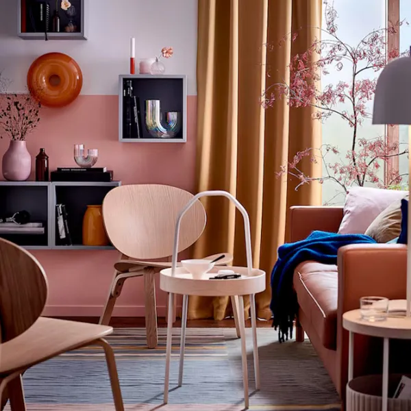 Шторы Ikea Majgull Желтый / Полиэстер photo 4