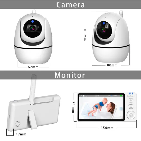 Радио-няня Baby Monitor ABM501 Аккумулятор /  photo 5