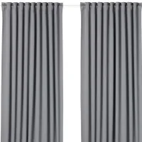 Шторы Ikea Majgull Серый / Полиэстер