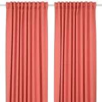 Шторы Ikea Majgull Розовый / Полиэстер