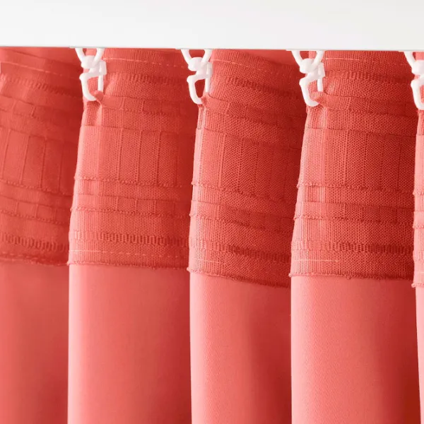 Шторы Ikea Majgull Розовый / Полиэстер photo 3