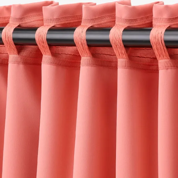 Шторы Ikea Majgull Розовый / Полиэстер photo 4