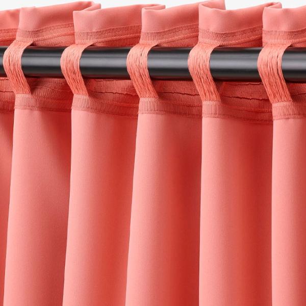 Шторы Ikea Majgull Розовый / Полиэстер photo 4