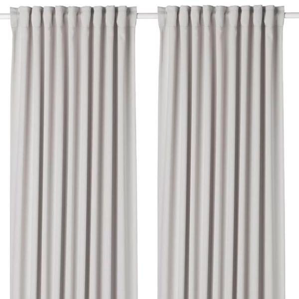 Шторы Ikea Majgull Серый / Полиэстер photo 1