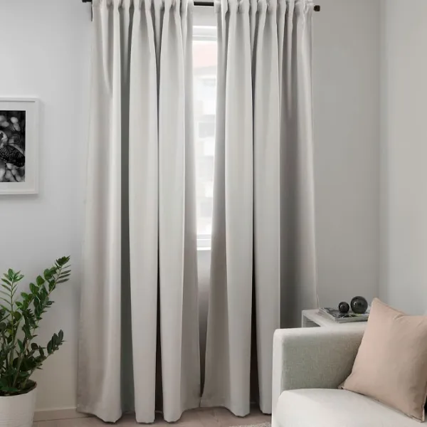 Шторы Ikea Majgull Серый / Полиэстер photo 5