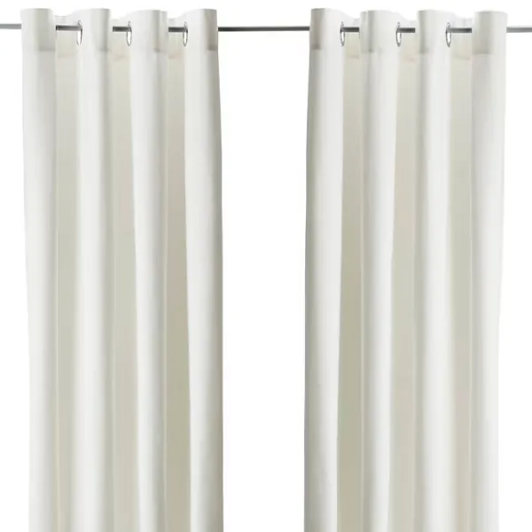 Шторы Ikea Merete Белый / Хлопок photo 1