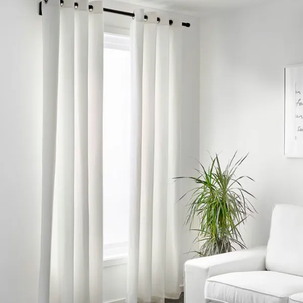 Шторы Ikea Merete Белый / Хлопок photo 4