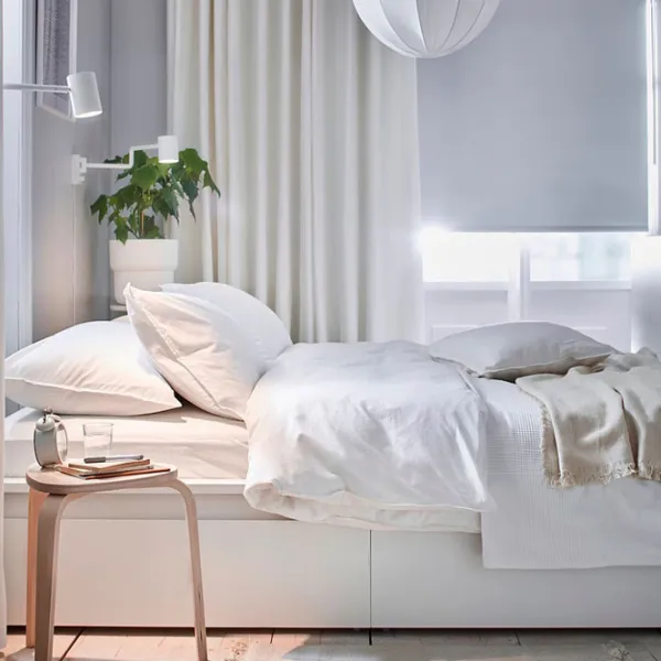 Шторы Ikea Merete Белый / Хлопок photo 5