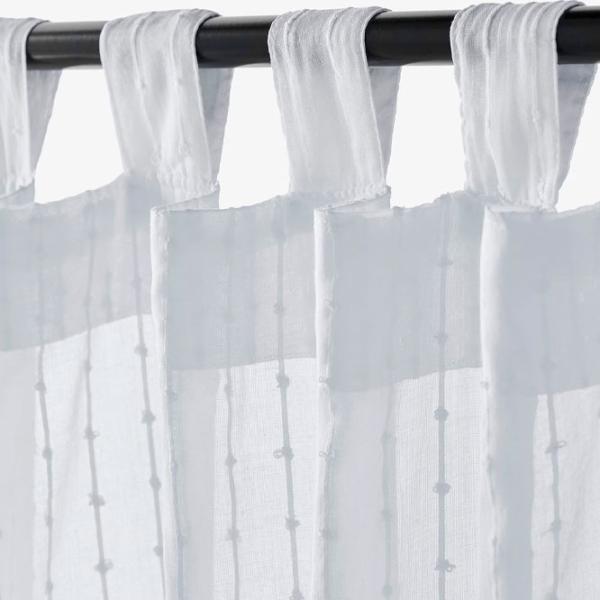 Шторы Ikea Matilda Белый / Хлопок photo 3