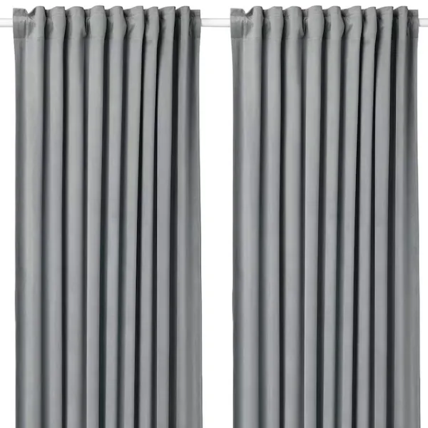 Шторы Ikea Sandsvingel Серый / Полиэстер photo 1