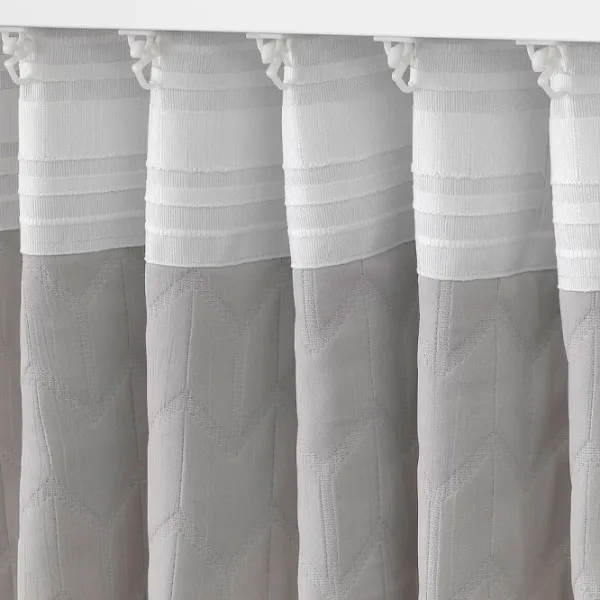 Шторы Ikea Ryssbraken Серый / Полиэстер photo 3