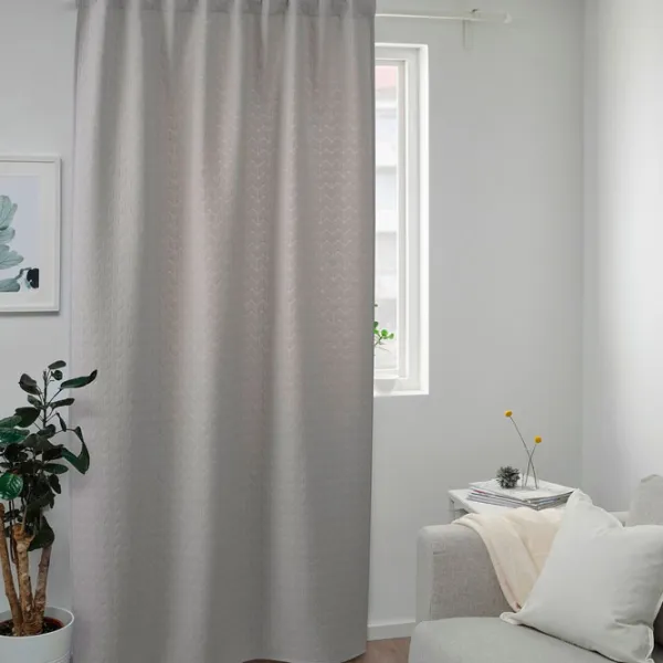 Шторы Ikea Ryssbraken Серый / Полиэстер photo 4