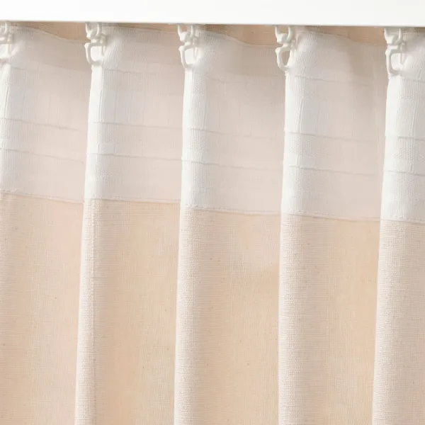 Draperii Ikea Lenda Cream / Bumbac photo 2