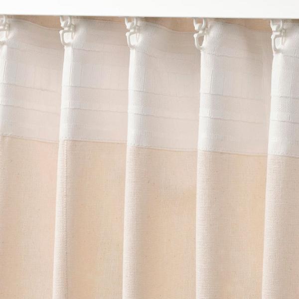 Draperii Ikea Lenda Cream / Bumbac photo 2