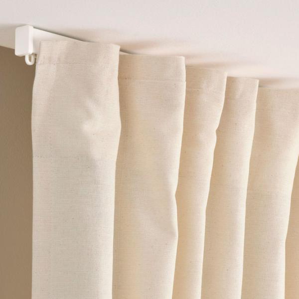 Draperii Ikea Lenda Cream / Bumbac photo 4