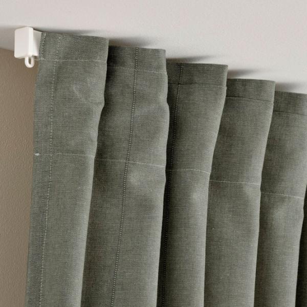 Шторы Ikea Lenda Зеленый / Хлопок photo 4