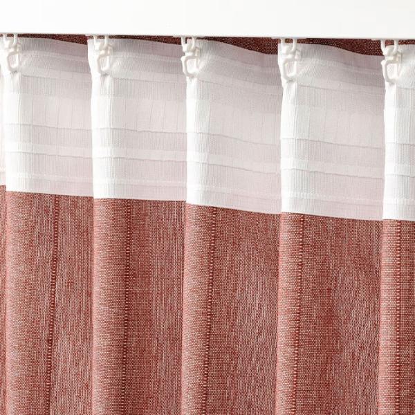 Шторы Ikea Lenda Красный / Хлопок photo 3