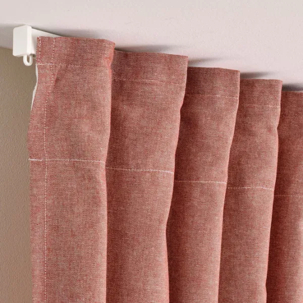 Шторы Ikea Lenda Красный / Хлопок photo 5