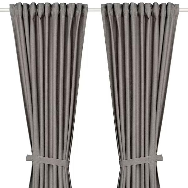 Draperii Ikea Lenda Gray / Bumbac photo 1