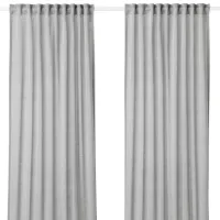 Шторы Ikea Hilja Серый / Полиэстер