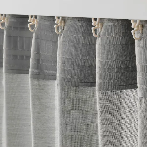 Draperii Ikea Hilja Gray / Poliester photo 3