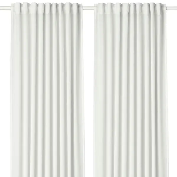 Draperii Ikea Hilja White / Poliester photo 1