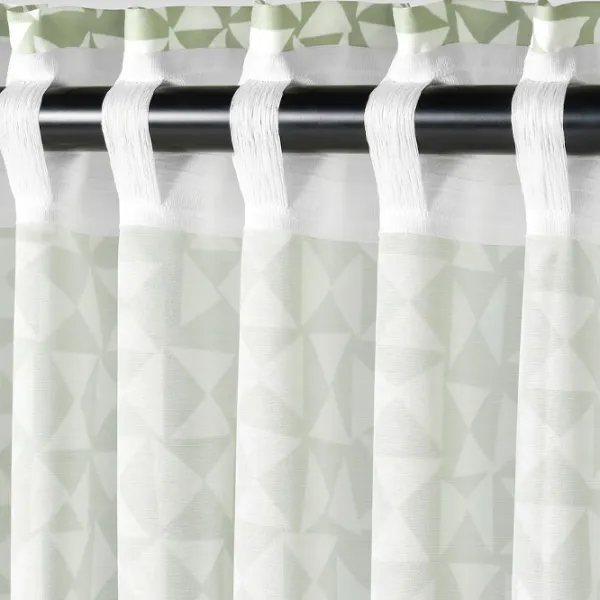 Draperii Ikea Harkorvel Green / Poliester photo 4