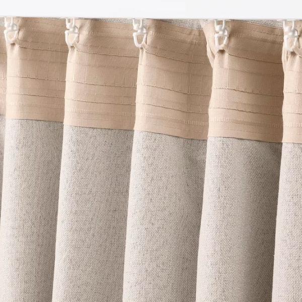 Draperii Ikea Lonnstavmal Beige / Poliester photo 3