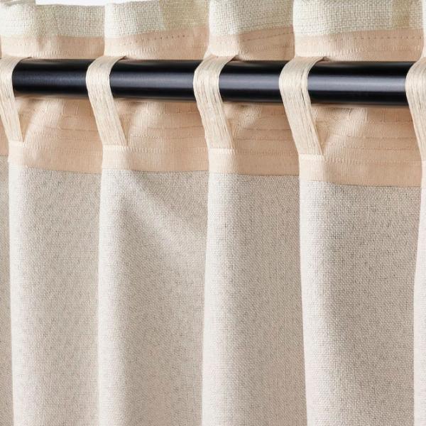 Draperii Ikea Lonnstavmal Beige / Poliester photo 4