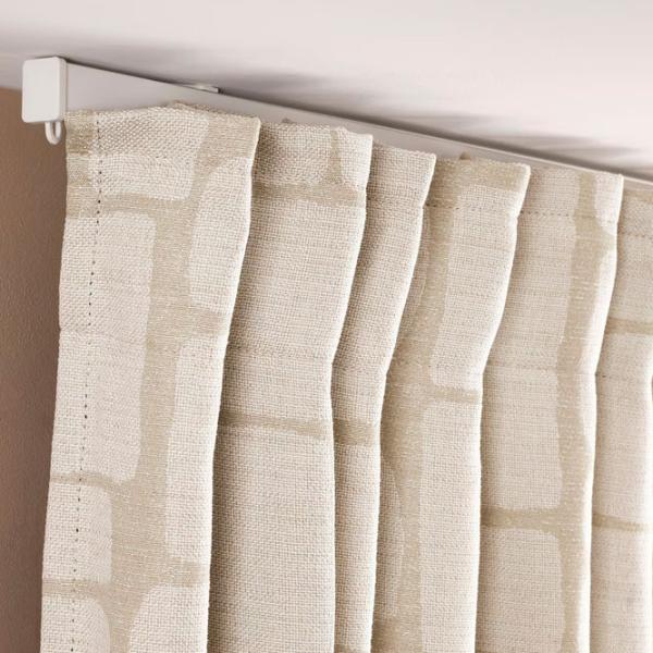 Draperii Ikea Lonnstavmal Beige / Poliester photo 5