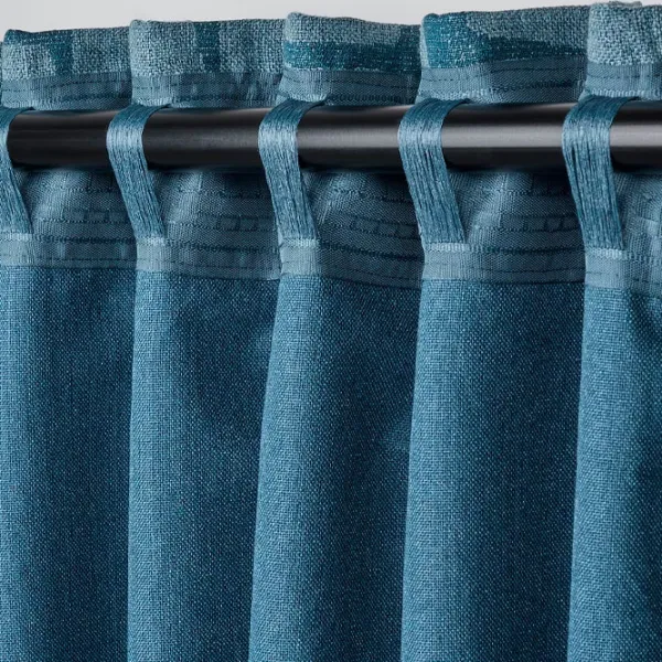Шторы Ikea Lonnstavmal Синий / Полиэстер photo 4