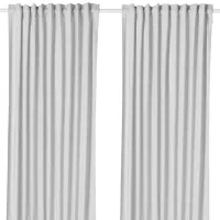 Шторы Ikea Hannalill Серый / Хлопок