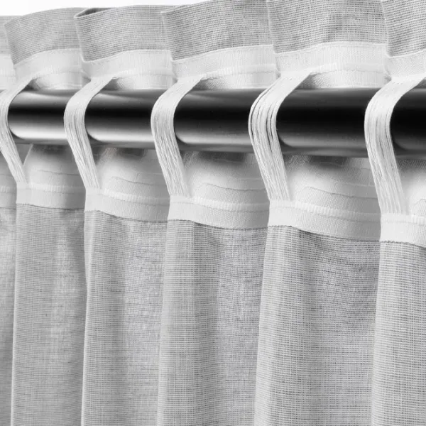 Шторы Ikea Hannalill Серый / Хлопок photo 4